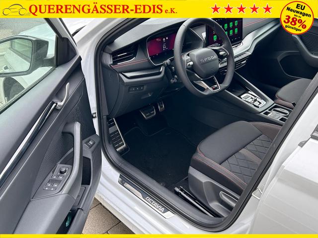 Skoda Octavia Combi RS Kombi 2.0 TSI DSG 265 PS AHK*Panorama*DCC*19"*Android Auto*Navi*SHZ*360&deg;*E-Heck 