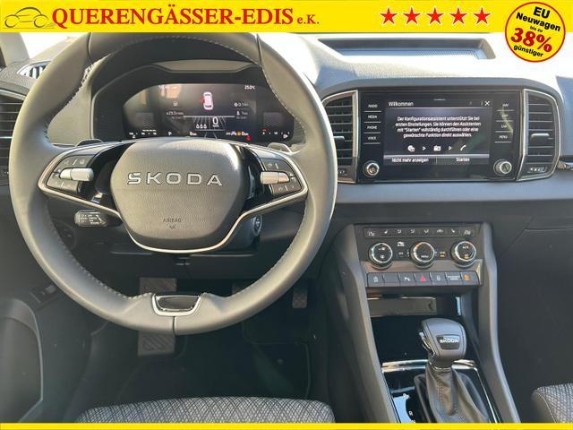 Skoda Karoq Extra Plus 1.5 TSI DSG AHK*Android Auto*Matrix*E-Heck*SHZ*ACC*Keyless*Kamera*17" LM* 2Z Klimaauto*SUNSET 