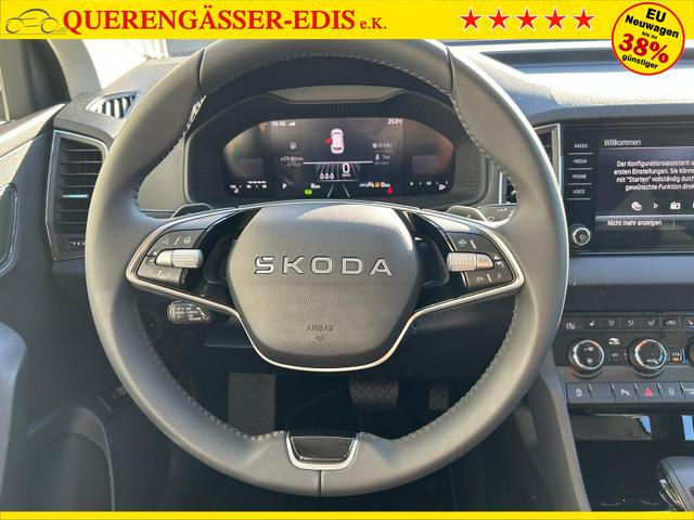 Skoda Karoq Extra Plus 1.5 TSI DSG AHK*Android Auto*Matrix*E-Heck*SHZ*ACC*Keyless*Kamera*17" LM* 2Z Klimaauto*SUNSET 