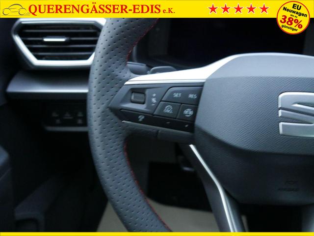 Seat Leon Sportstourer FR Kombi 2.0 TDI DSG*NAVI*ACC*PDC*5j-GARANTIE*LED*SHZ*TEMPOMAT*18-ZOLL*SOFORT-VERF&Uuml;GBAR 