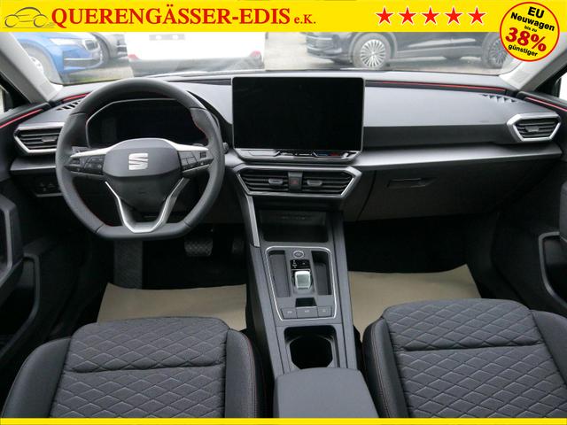 Seat Leon Sportstourer FR Kombi 2.0 TDI DSG*NAVI*ACC*5J-GARANTIE*AHK-SCHWENKBAR*SOFORT-VERF&Uuml;GBAR*PDC*LED*SHZ*KLIMA*18-ZOLL 