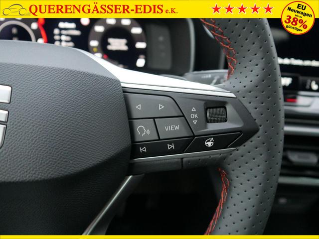 Seat Leon Sportstourer FR Kombi 2.0 TDI DSG*NAVI*ACC*5J-GARANTIE*AHK-SCHWENKBAR*SOFORT-VERF&Uuml;GBAR*PDC*LED*SHZ*KLIMA*18-ZOLL 