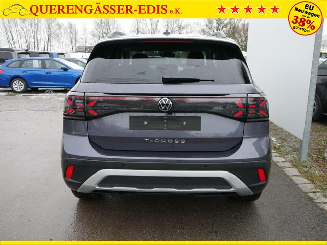 Volkswagen T-Cross LIFE 1.0 TSI DSG NEUES-MODELL*ACC*PDC-HI*KAMERA*LED*SHZ*SMARTLINK*TEMPOMAT 