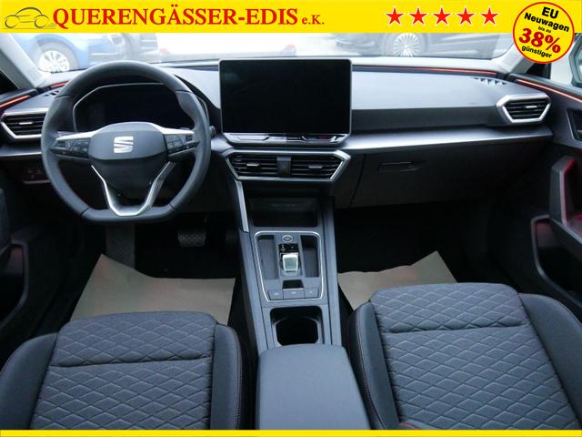 Seat Leon Sportstourer FR Kombi 2.0 TDI DSG*NAVI*ACC*PDC*5j-GARANTIE*LED*SHZ*TEMPOMAT*18-ZOLL*SOFORT-VERF&Uuml;GBAR 