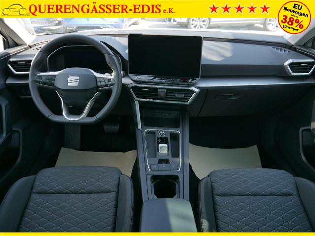 Seat Leon FR 1.5 eTSI DSG DSG*ACC*KAMERA*NAVI*FULL-LINK*LENKRADHEIZUNG*3-ZONE KLIMAAUTOMATIK 
