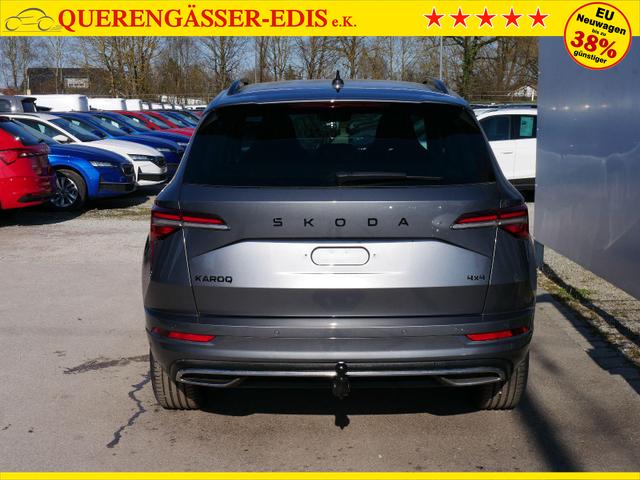Skoda Karoq Sportline 2.0 TSI 4x4 DSG DSG*ACC*AHK-SCHWENKBAR*PDC-HINTEN*KESSY*LENKRADHEIZUNG* 