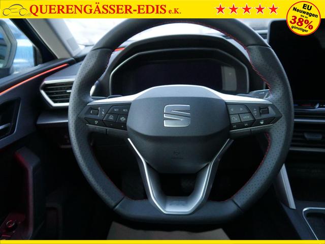 Seat Leon Sportstourer FR Kombi 2.0 TDI DSG*NAVI*ACC*PDC*5j-GARANTIE*LED*SHZ*TEMPOMAT*18-ZOLL*SOFORT-VERF&Uuml;GBAR 