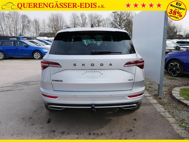 Skoda Karoq Sportline 2.0 TSI 4x4 DSG DSG*ACC*AHK-SCHWENKBAR*PDC-HINTEN*KESSY*LENKRADHEIZUNG* 