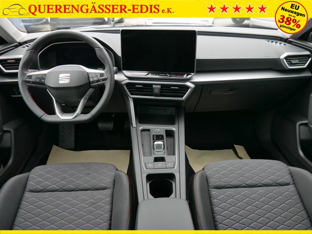 Seat Leon FR 1.5 eTSI DSG DSG*ACC*KAMERA*NAVI*FULL-LINK*LENKRADHEIZUNG*3-ZONE KLIMAAUTOMATIK 