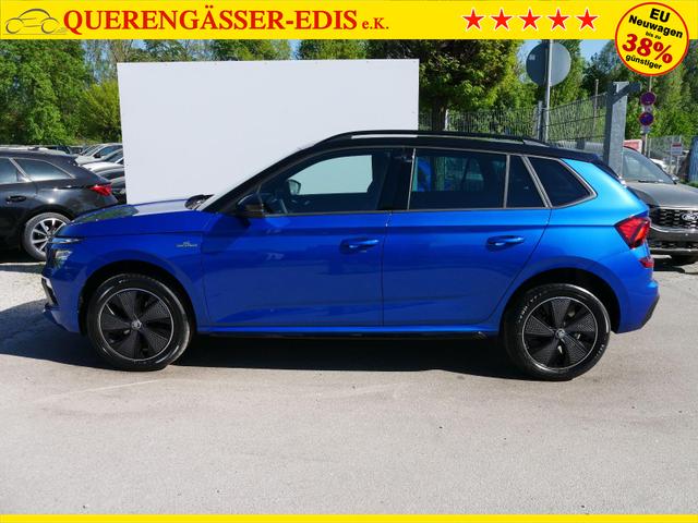 Skoda Kamiq Monte Carlo 1,5 TSI DSG *AHK-SCHWENKBAR*PDC-HINTEN*KAMERA*SHZ*KESSY*LENKRADHEIZUNG* 