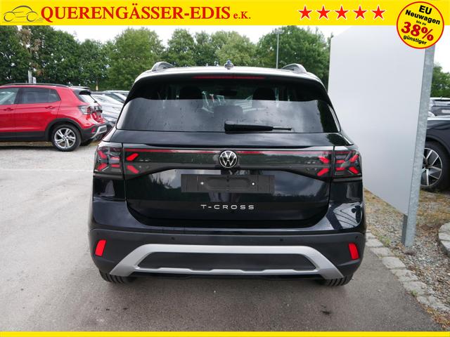 Volkswagen T-Cross LIFE 1.0 TSI DSG LIFE*IQ.LIGHT*LED-MATRIX*KAMERA*ACC*SMARTLINK*PDC*LED*SHZ*TEMPOMAT*KLIMA*17-ZOLL 