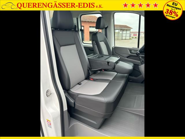 Volkswagen / Crafter Pritsche DoKa / Weiß / / / 35 2.0 TDI MR / 5 J. Garantie