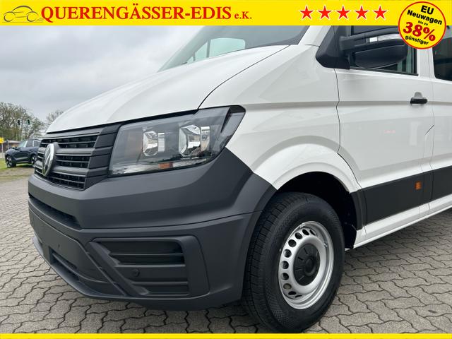 Volkswagen / Crafter Pritsche DoKa / Weiß / / / 35 2.0 TDI MR / 5 J. Garantie