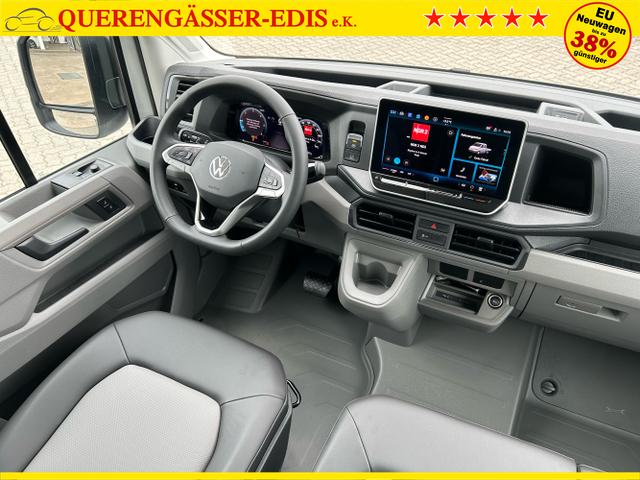 Volkswagen / Crafter Pritsche DoKa / Weiß / / / 35 2.0 TDI MR DSG 4x4 / 5 J. Garantie