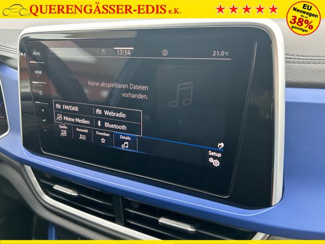 Volkswagen / T-Roc / Blau / / / R 2.0 TSI DSG 4MOTION / AHK DCC