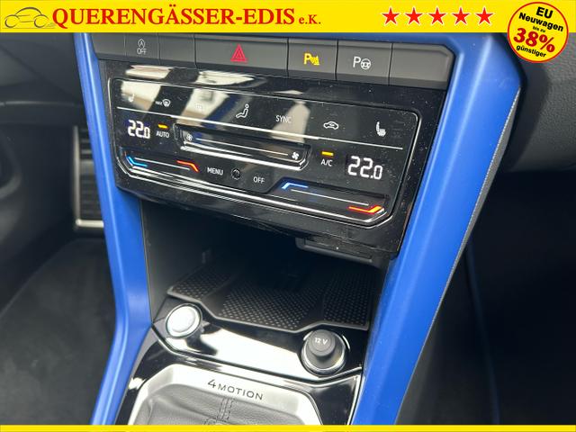Volkswagen / T-Roc / Blau / / / R 2.0 TSI DSG 4MOTION / AHK DCC