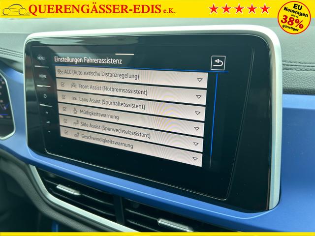 Volkswagen / T-Roc / Blau / / / R 2.0 TSI DSG 4MOTION / AHK DCC