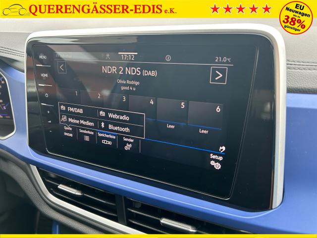 Volkswagen / T-Roc / Blau / / / R 2.0 TSI DSG 4MOTION / AHK DCC