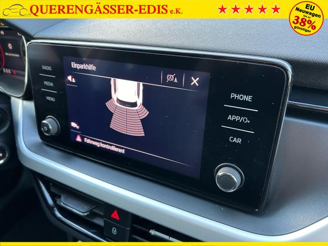 Skoda / Kamiq / Rot / / / 1.0 TSI / Rückfahrkamera