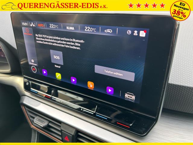 CUPRA / Leon Sportstourer / Weiß / / / 1.5 eTSI DSG / Anhängerkupplung