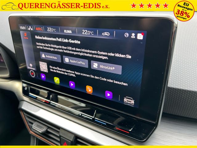 CUPRA / Leon Sportstourer / Weiß / / / 1.5 eTSI DSG / Anhängerkupplung