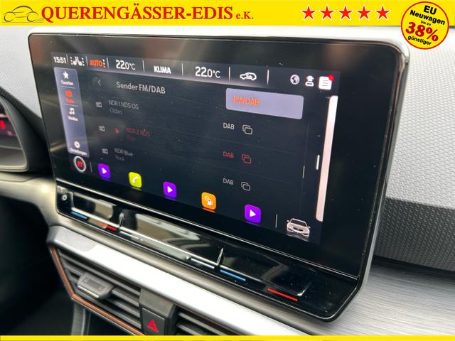 CUPRA / Leon Sportstourer / Weiß / / / 1.5 eTSI DSG / Anhängerkupplung