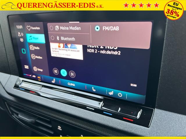 Volkswagen / Caddy / Wei&szlig; / / / 1.5 TSI DSG / AHK App-Connect