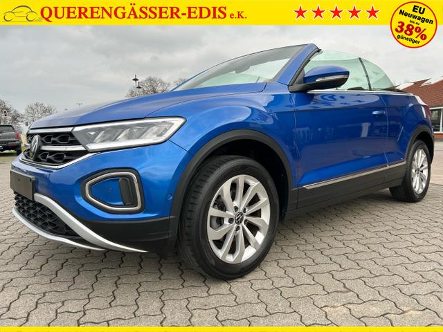 Volkswagen / T-Roc Cabriolet / Blau / / / Cabriolet 1.5 TSI / Windschott 