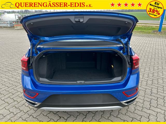 Volkswagen / T-Roc Cabriolet / Blau / / / Cabriolet 1.5 TSI / Windschott 