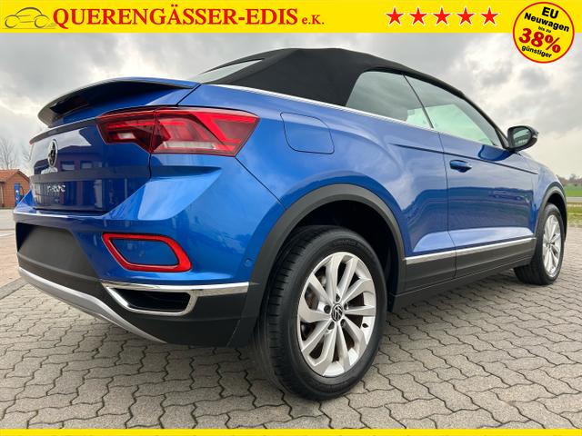 Volkswagen / T-Roc Cabriolet / Blau / / / Cabriolet 1.5 TSI / Windschott 