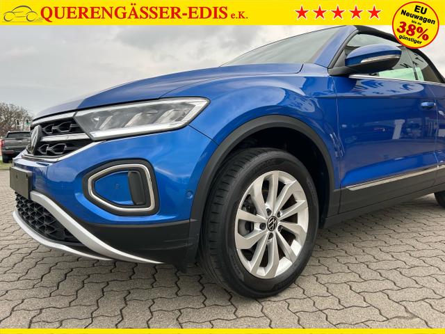 Volkswagen / T-Roc Cabriolet / Blau / / / Cabriolet 1.5 TSI / Windschott 