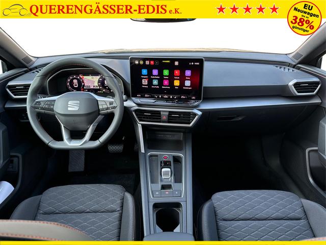 Seat / Leon Sportstourer ST / Blau / / / NAVI+ACC+KAMERA+SHZ+ACC+ALU+Virtual Pedal