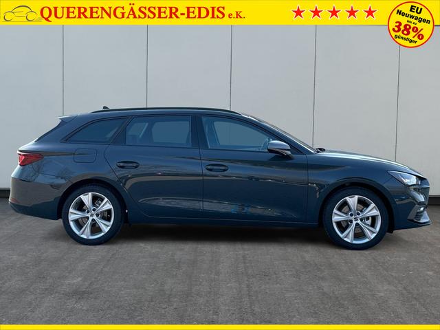 Seat / Leon Sportstourer ST / Blau / / / NAVI+ACC+KAMERA+SHZ+ACC+ALU+Virtual Pedal