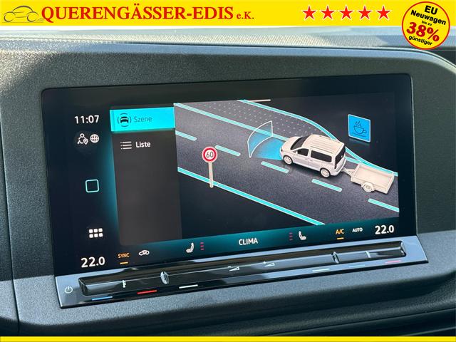 Volkswagen / Caddy / / / / LANE ASSIST+CAM+SHZ+KLIMA+GJR+GRA