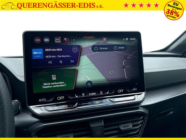 Cupra / Formentor / Grau / / / 4Drive BREMBO+MATRIX+NAVI+SENNHEISER, Beispielbilder, ggf. teilweise mit Sonderausstattung