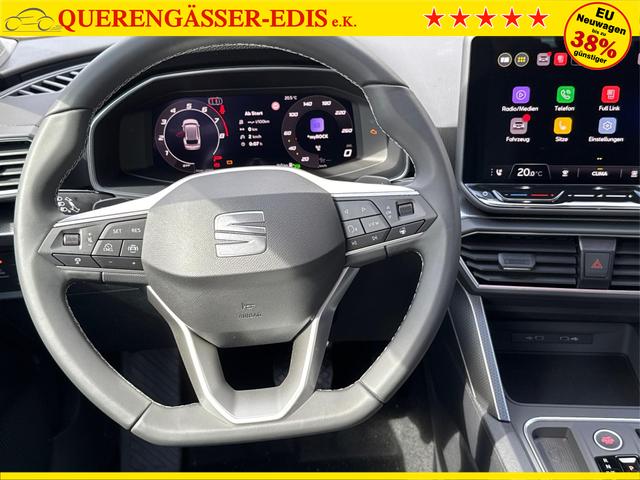 Seat / Leon Sportstourer / Blau / / / DSG+KAMERA+ACC+SHZ+KLIMA+FULLLINK+LED