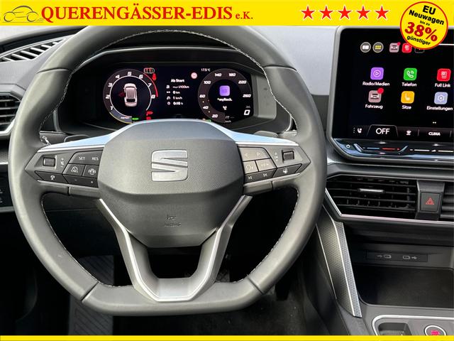 Seat / Leon Sportstourer / Grau / / / 1,5 eTSI DSG+ACC+LED+SHZ+CAM+Licht u. Sicht
