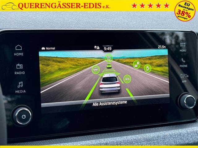 Skoda / Kamiq / Silber / / / DSG+ACC+SHZ+RFK+PDC+KESSY+SUNSET