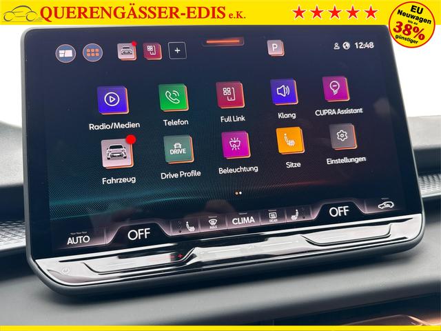 Cupra / Terramar / Grau / / / 4Drive SENNHEISER+MATRIX+MEMORY+KAM+LED+ACC+EL.HECKKL.