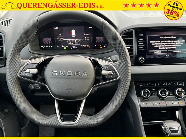 Skoda / Karoq / Grau / / / AHK+el.HECKKLAPPE+KAMERA+PDC+KESSY+ACC
