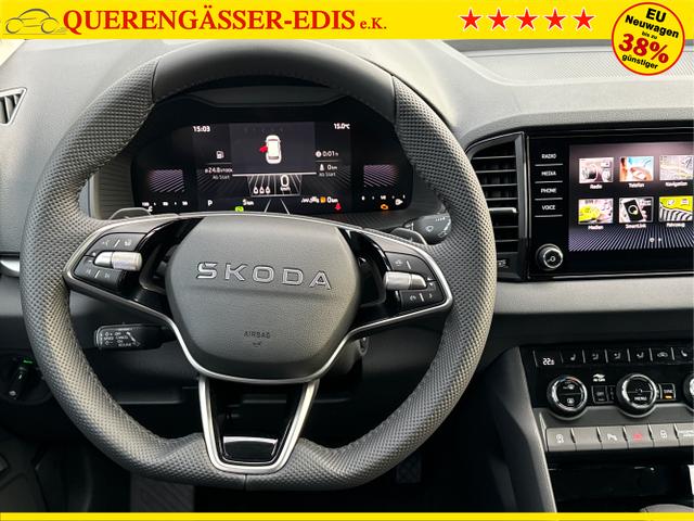 Skoda / Karoq / Silber / / / AHK+el.HECKKLAPPE+KAMERA+PDC+KESSY+ACC