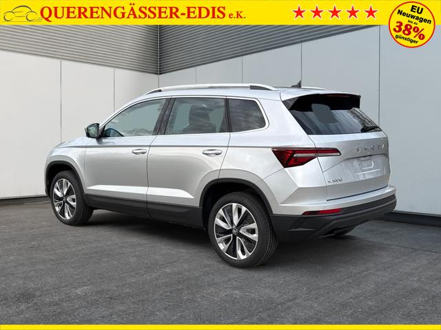 Skoda / Karoq / Silber / / / AHK+KAMERA+EL. HECKKL.+SHZ+ACC+KESSY+18''ALU