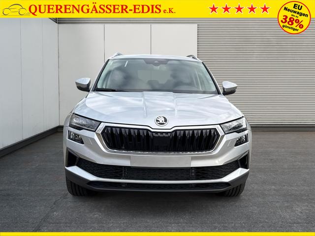 Skoda / Karoq / Silber / / / AHK+KAMERA+EL. HECKKL.+SHZ+ACC+KESSY+18''ALU