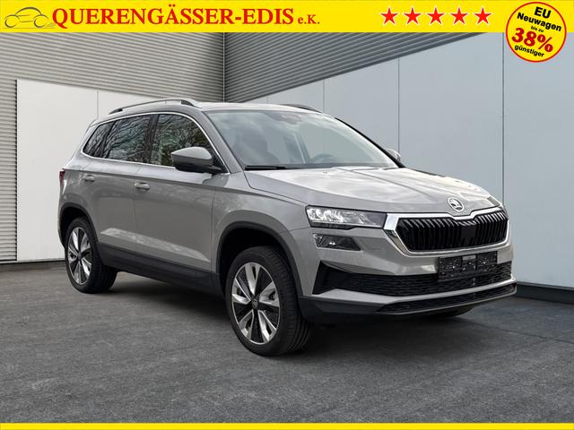 Skoda / Karoq / Grau / / / AHK+KAMERA+EL. HECKKL.+SHZ+ACC+KESSY+18''ALU