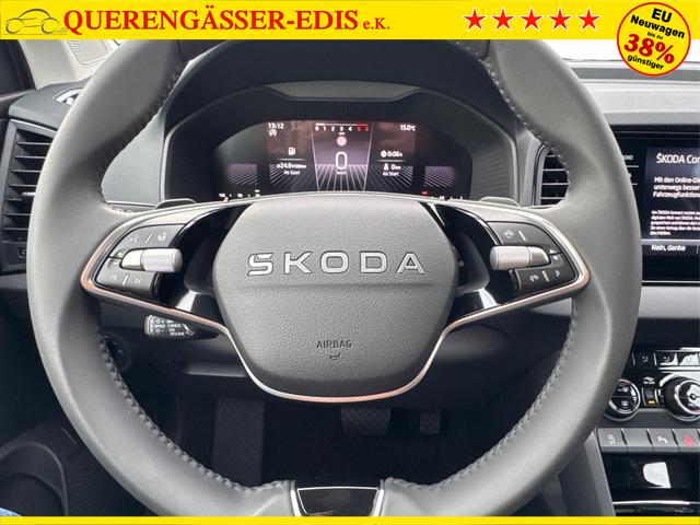 Skoda / Karoq / Grau / / / AHK+KAMERA+EL. HECKKL.+SHZ+ACC+KESSY+18''ALU