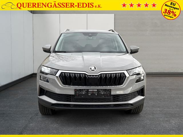Skoda / Karoq / Grau / / / AHK+KAMERA+EL. HECKKL.+SHZ+ACC+KESSY+18''ALU
