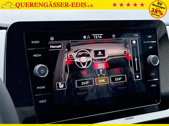 Volkswagen / T-Cross / Grau / / / MATRIX+KAMERA+ACC+KLIMA+SHZ+17 LM+KEYLESS