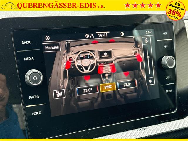 Volkswagen / T-Cross / Schwarz / / / MATRIX+KAMERA+ACC+KLIMA+SHZ+17 LM+KEYLESS