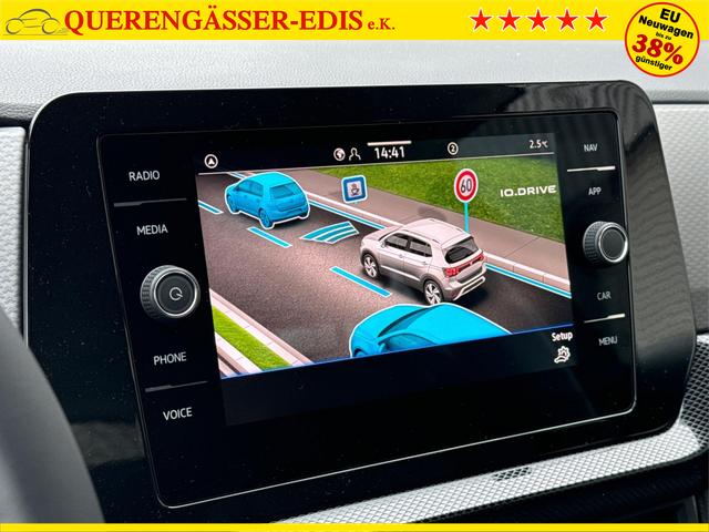 Volkswagen / T-Cross / Schwarz / / / MATRIX+KAMERA+ACC+KLIMA+SHZ+17 LM+KEYLESS