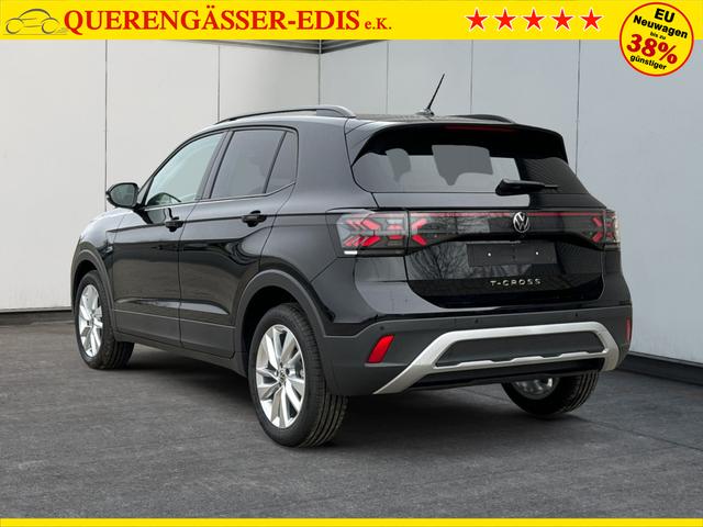 Volkswagen / T-Cross / Schwarz / / / MATRIX+KAMERA+ACC+KLIMA+SHZ+17 LM+KEYLESS